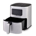 EAN 4260707287173 - Heinrichs HFR 8216 5 L Independiente 1450 W Freidora de aire caliente Plata imagen 4