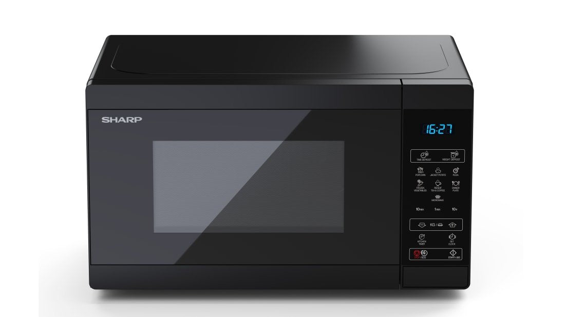 EAN 4974019161242 - Sharp YC-MS02E-B microondas Negro Solo microondas Encimera 20 L 800 W imagen 2
