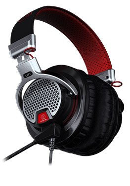 EAN 4961310150730 - Audio-Technica ATH-PDG1A auricular y casco Auriculares Alámbrico Diadema Juego Negro, Rojo imagen 2