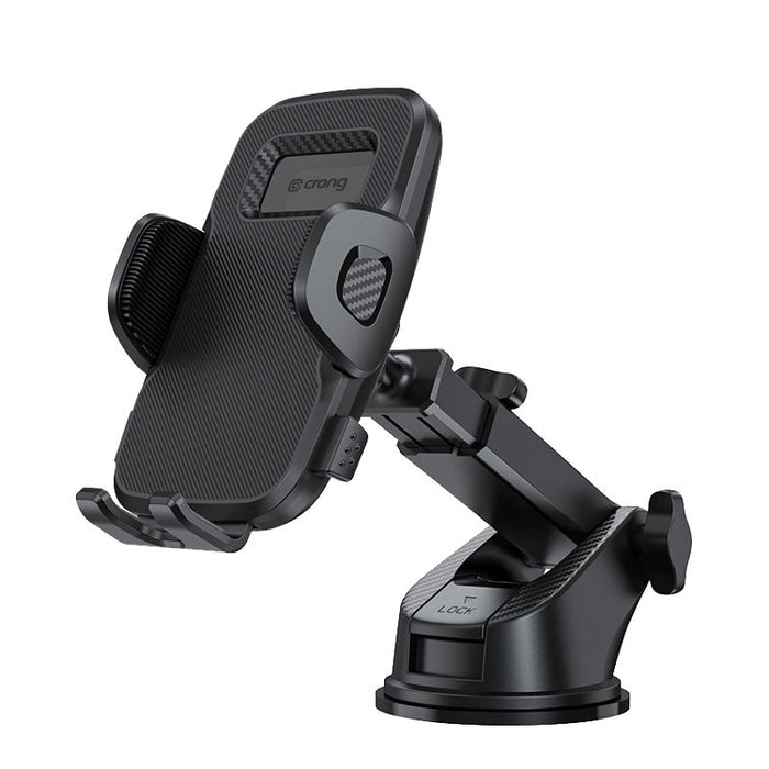 EAN 5904310706193 - Crong CRGCH7BLK soporte Soporte pasivo Teléfono móvil/smartphone Negro, Carbono imagen 2