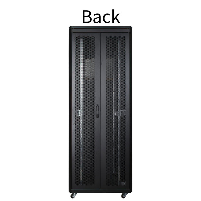 EAN 5420016848345 - LOGON RSL42U812BL armario rack 42U Rack o bastidor independiente Negro imagen 2