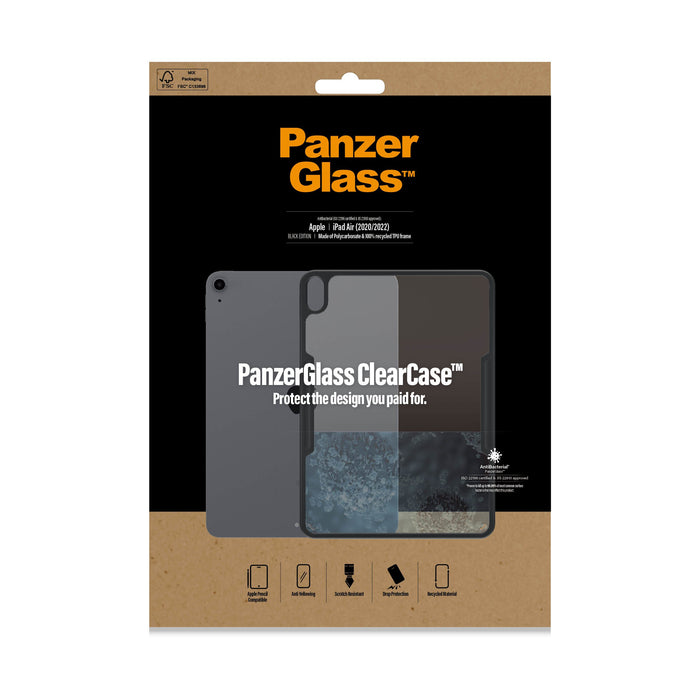 EAN 5711724002922 - PanzerGlass ® ClearCase™ iPad Air 10.9'' (2020, 2022) funda para teléfono móvil 27,9 cm (11") Negro imagen 2