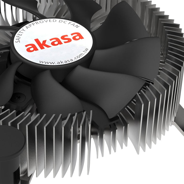 EAN 4710679552026 - Akasa Intel LGA1700 Procesador Sistema de refrigeración híbrido Aluminio, Negro 1 pieza(s) imagen 3
