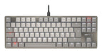 EAN 4025112117305 - CHERRY KC 500 MX LP TKL teclado Hogar / Oficina USB QWERTZ Alemán Gris imagen 1
