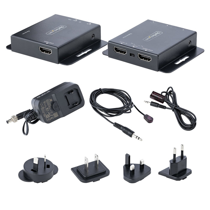 EAN 0065030895156 - StarTech.com EXTEND-HDMI-4K40C6P1 extensor audio/video Transmisor y receptor de señales AV Negro imagen 9