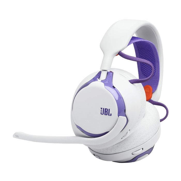 Jbl Quantum 650 Wireless Over-Ear-Gaming-Headset, Weiss Violett