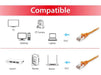 EAN 4015867204795 - Equip 606602 cable de red Naranja 0,5 m Cat6a S/FTP (S-STP) imagen 3