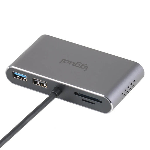 EAN 8435364319222 - iggual IGG319222 base para portátil y replicador de puertos Alámbrico USB 3.2 Gen 1 (3.1 Gen 1) Type-C Gr imagen 2