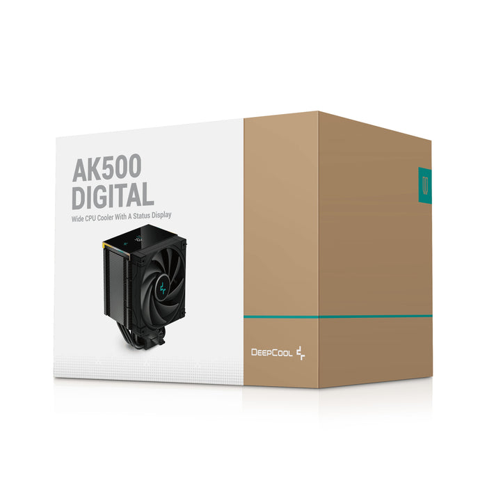 EAN 6933412728269 - DeepCool AK500 Digital Procesador Refrigerador de aire 12 cm Negro 1 pieza(s) imagen 9