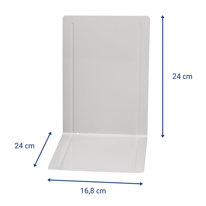 Sujetalibros 16,8 X 24,0 X 24,0 Cm Gris