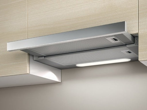 EAN 8020283003163 - Elica ELITE14 LUX GRIX/A/60 Semintegrada (extraíble) Plata, Acero inoxidable 336 m³/h imagen 1