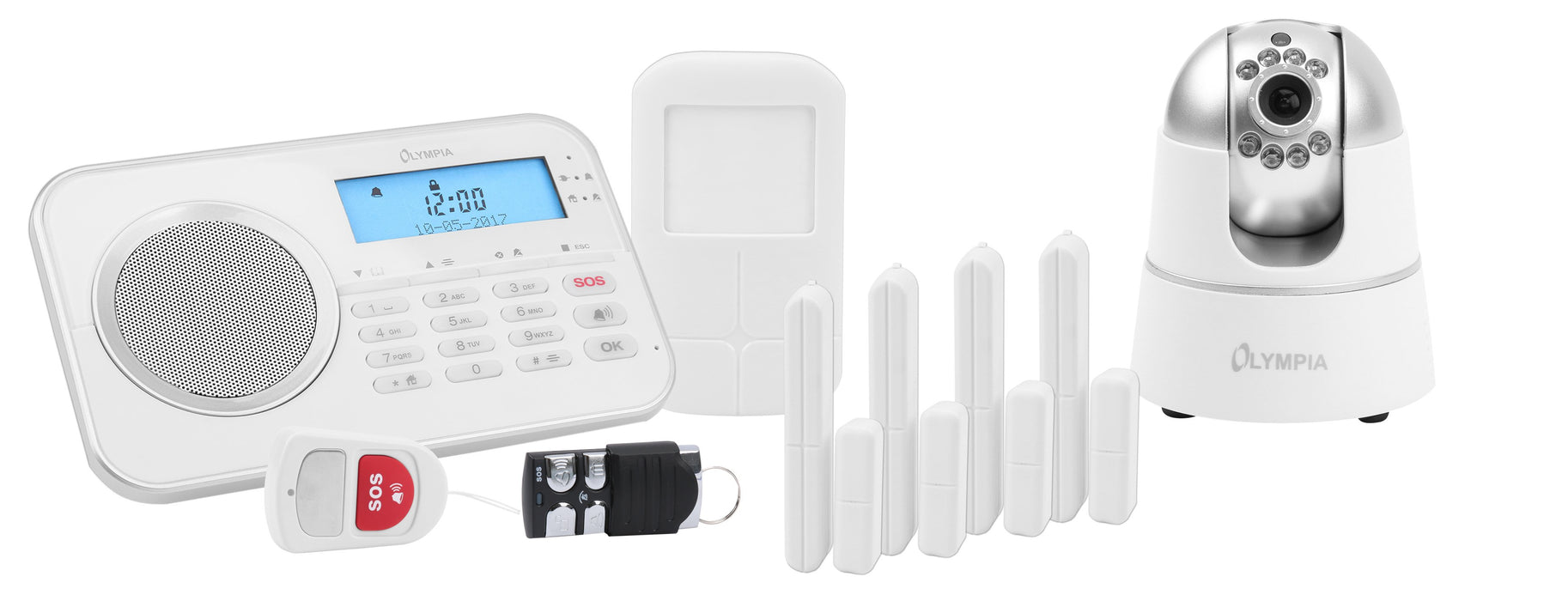 EAN 4030152060047 - Olympia Protect 9881 sistema de alarma de seguridad Blanco imagen 1