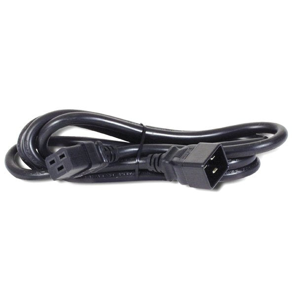Roline Netzcable Stecker C20 - Buchse C19 Schwarz 3m
