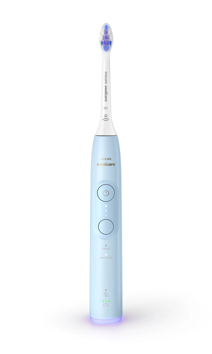 EAN 8720689021777 - Philips HX7406/01 cepillo eléctrico para dientes Adulto Cepillo dental sónico Azul claro imagen 2