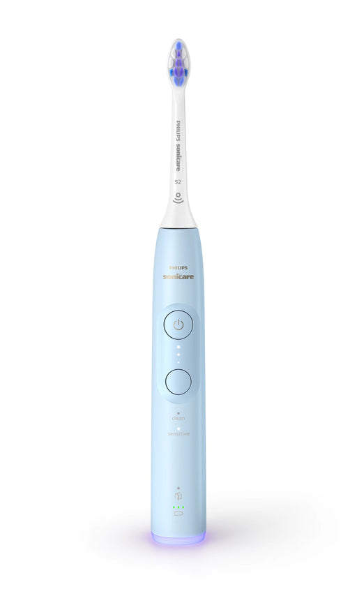 EAN 8720689021784 - Philips Sonicare 6100 series HX7406/02 cepillo eléctrico para dientes Adulto Cepillo dental sónico Azul c imagen 2