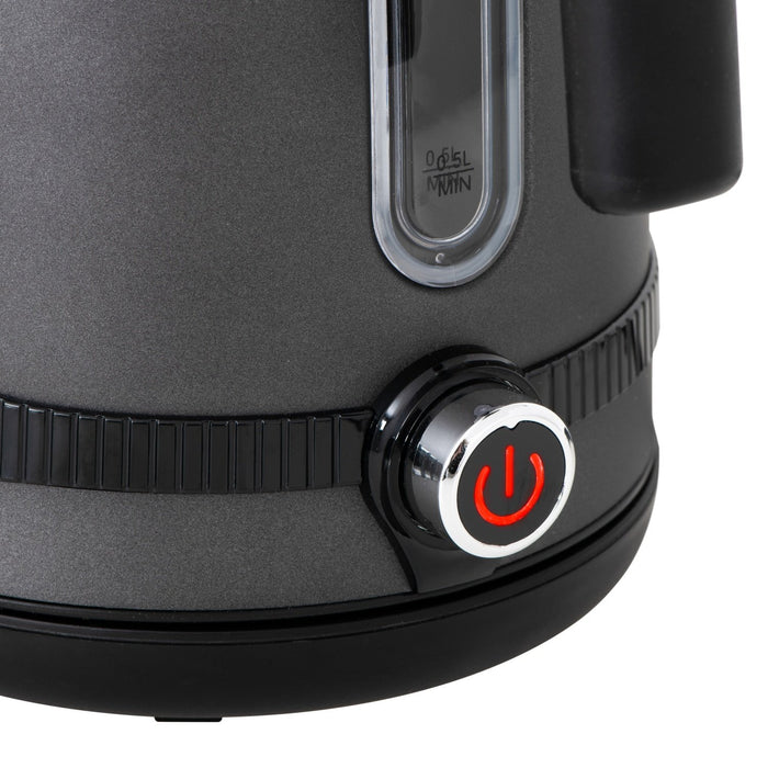 EAN 5905575902948 - Adler AD 1295G tetera eléctrica 1,7 L 2200 W Negro, Acero inoxidable, Gris imagen 4