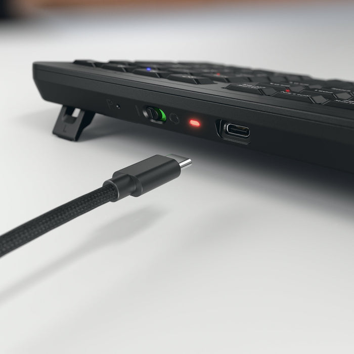 Cherry Stream Ultimate - Desktop Set - Wireless - Azerty - Black