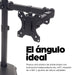 EAN 0766623461559 - Manhattan 461559 soporte para monitor 81,3 cm (32") Escritorio Negro imagen 7