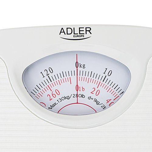 EAN 5902934838641 - Adler AD 8151W báscula de baño Rectángulo Blanco Báscula de baño analógica imagen 3