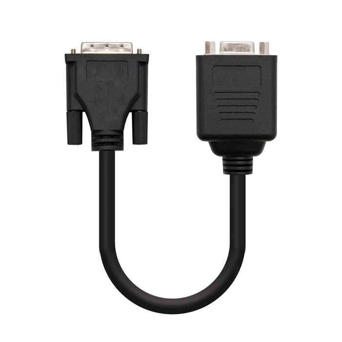 EAN 8433281004962 - Nanocable 10.15.1950 adaptador de cable de vídeo 0,2 m DVI 2 x VGA (D-Sub) Negro imagen 1