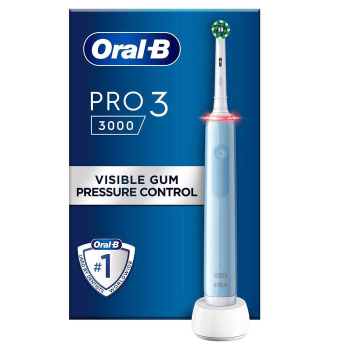 Cepillo Denta Oral-B Pro 3 3000 Cross Adulto L Oscilante Azul