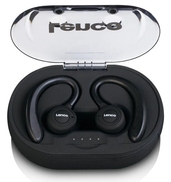 EAN 8711902043843 - Lenco EPB-460BK auricular y casco Auriculares True Wireless Stereo (TWS) gancho de oreja Deportes MicroUS imagen 5