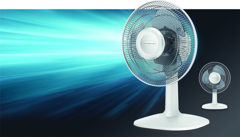 Ventilador Sobremesa Rowenta Vu2330 Essential 30cm Blanco