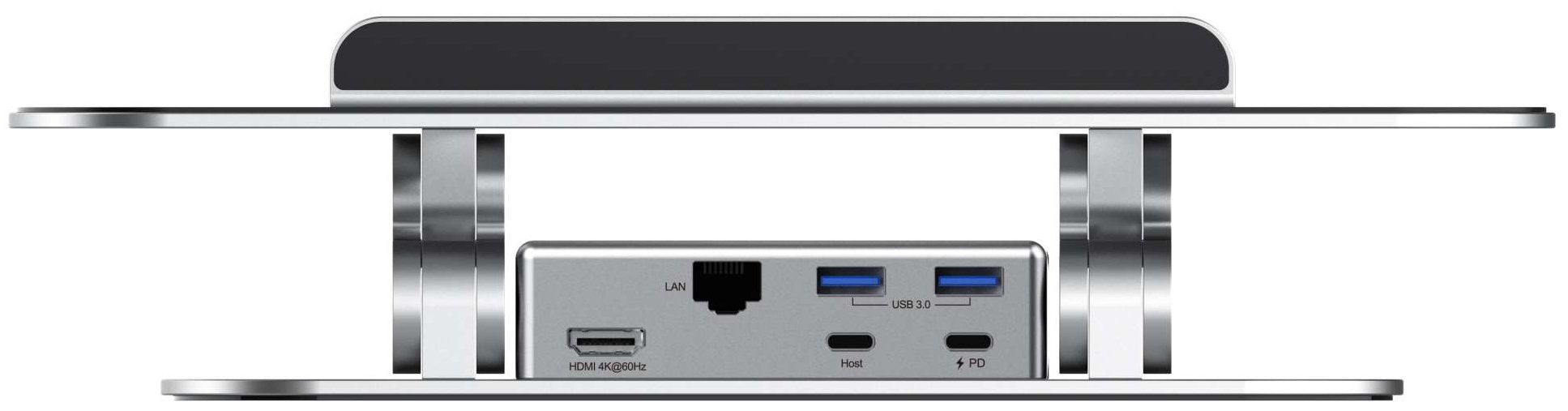 EAN 6940056123619 - Rapoo UCS-5001 Soporte para ordenador portátil Plata imagen 13