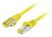EAN 5901969437188 - Lanberg PCF6A-10CU cable de red Amarillo 1 m Cat6a S/FTP (S-STP) imagen 1