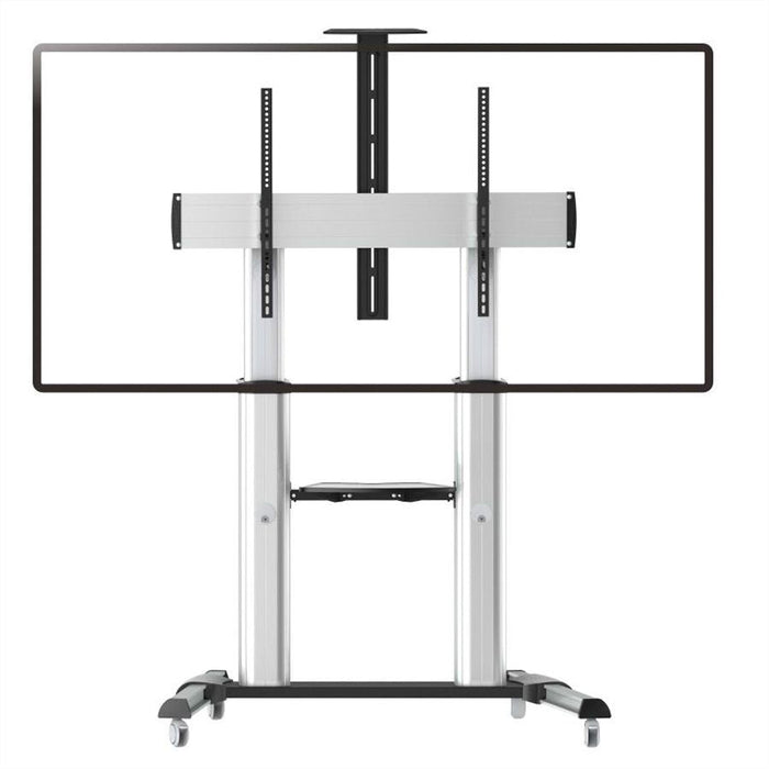 Roline Lcd- Tv-Rollstnder, 60-100 Zoll, Bis 100kg, Silberfarben