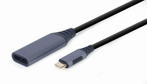 EAN 8716309121361 - Cablexpert A-USB3C-DPF-01 adaptador de cable de vídeo 0,15 m USB Tipo C DisplayPort Gris imagen 2