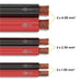 EAN 4040849677380 - Goobay 67738 cable de audio 10 m Negro, Rojo imagen 3