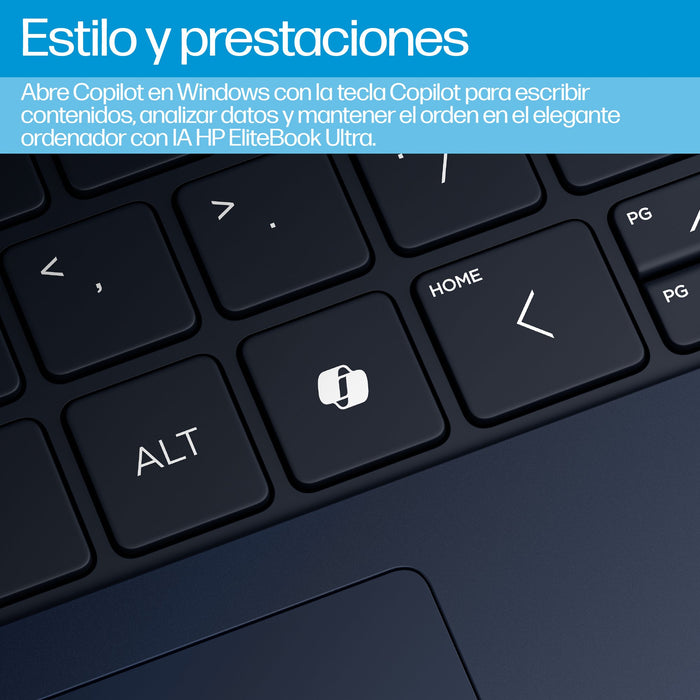 EAN 0198990176680 - HP EliteBook Ultra G1q Copilot+ PC Qualcomm Snapdragon X1E-78-100 Portátil 35,6 cm (14") Pantalla táctil  imagen 9
