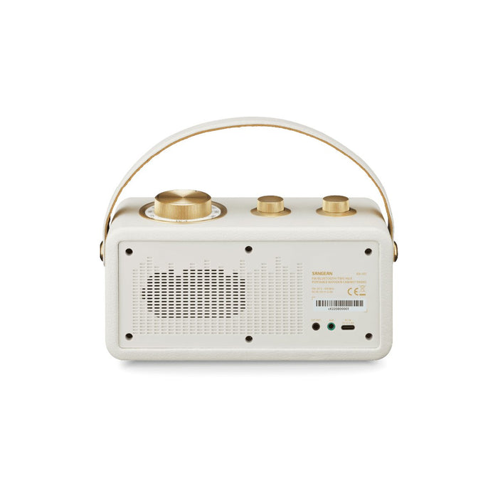 EAN 4711317997490 - Sangean RA-101 Portátil Analógica Oro, Marfil imagen 4