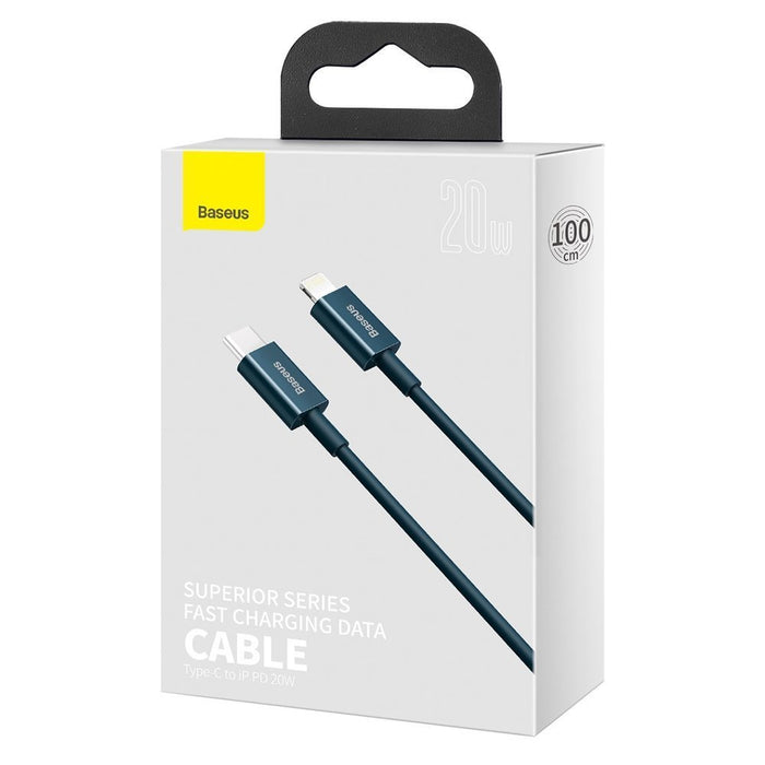 EAN 6953156205321 - Baseus CATLYS-A03 cable de conector Lightning 1 m Azul imagen 4