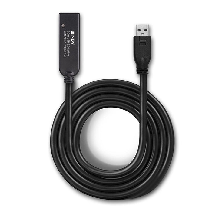 EAN 4002888433754 - Lindy 43375 cable USB USB 3.2 Gen 1 (3.1 Gen 1) 20 m USB A Negro imagen 3