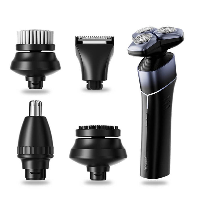 EAN 4820268322609 - Maestro MR-675 depiladora para la barba Batería 7 mm Negro, Azul oscuro imagen 1