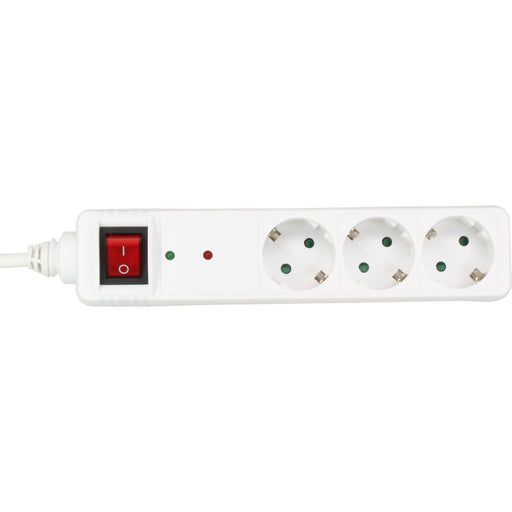 EAN 4043718188260 - InLine 16431Q base múltiple 1,5 m 3 salidas AC Blanco imagen 2