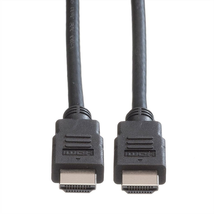 Roline Verde Hdmi High Speed Cable Mit Ethernet, Tpe, Schwarz, 2 M