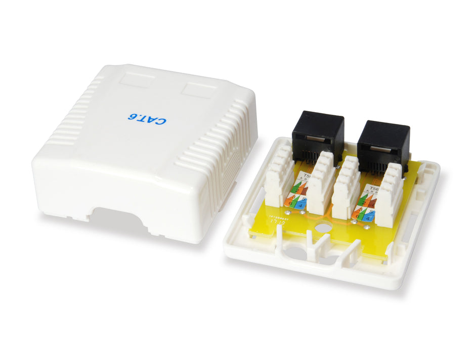 EAN 4015867206928 - Equip 235214 caja de tomacorriente RJ-45 Blanco imagen 4