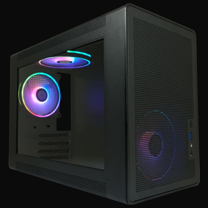 EAN 4262443280548 - LC-Power LC-716MB-ON carcasa de ordenador Micro Torre Negro imagen 1