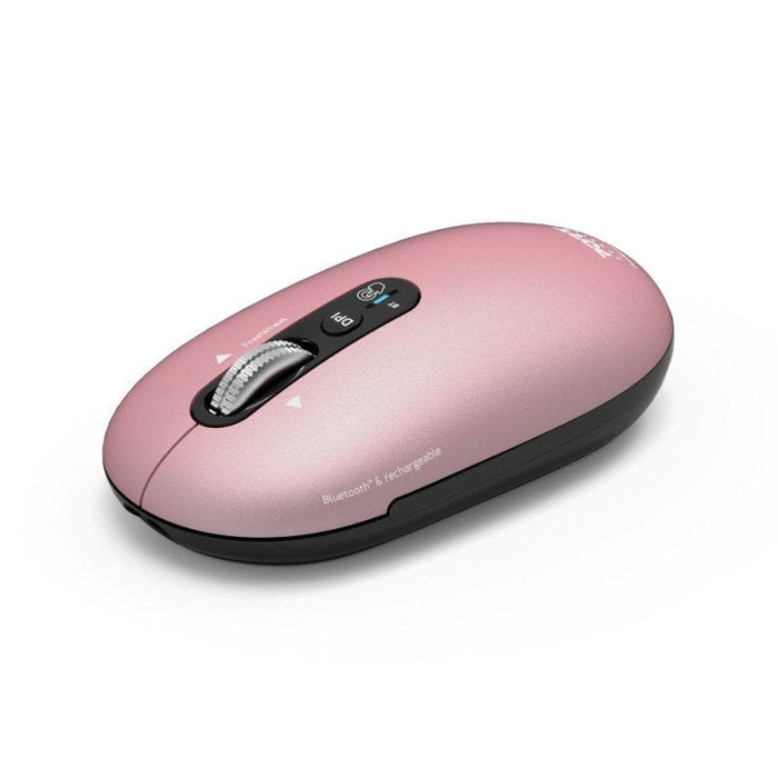 Port Connect Wireless & Bluetooth Rechargeable Pure Mac Mouse, Copper Rose