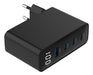 EAN 8716309133869 - Gembird TA-UC-PDQC100LCD-01-BK cargador de dispositivo móvil Portátil, Smartphone Negro Corriente alterna imagen 4