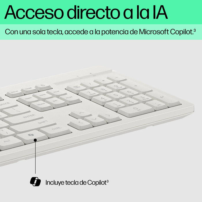 EAN 0195161118982 - HP 225 Wired Mouse and Keyboard Combo teclado Ratón incluido USB Negro imagen 7