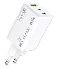EAN 4260664878452 - MediaRange MRMA116-2 cargador de dispositivo móvil Smartphone, Tableta Blanco Corriente alterna Carga ráp imagen 5