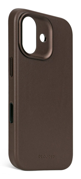 Decoded Leather Backcover Iphone 17 Chocolate Brown