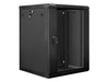 EAN 5901969403190 - Lanberg WF01-6615-10B armario rack 15U Bastidor de pared Negro imagen 3