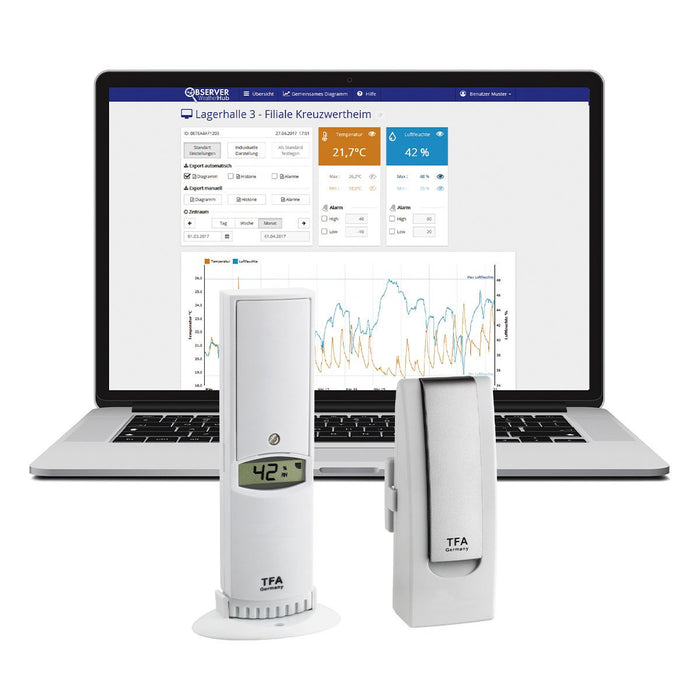 EAN 4009816031266 - TFA-Dostmann WeatherHub sensor ambiental para hogares inteligentes Inalámbrico imagen 4