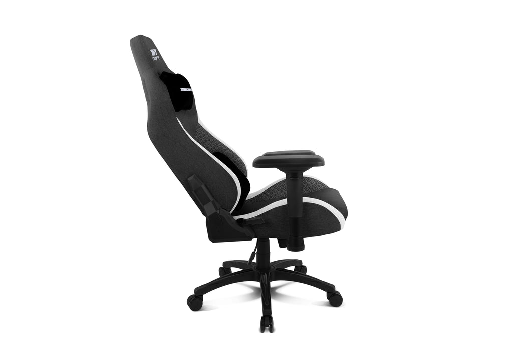 Silla Gaming Drift Dr220 Gris Y Blanca
