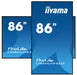 EAN 4948570124916 - iiyama LH8664UHS-B2AG pantalla de señalización Pantalla plana para señalización digital 2,17 m (85.6") Wi imagen 5